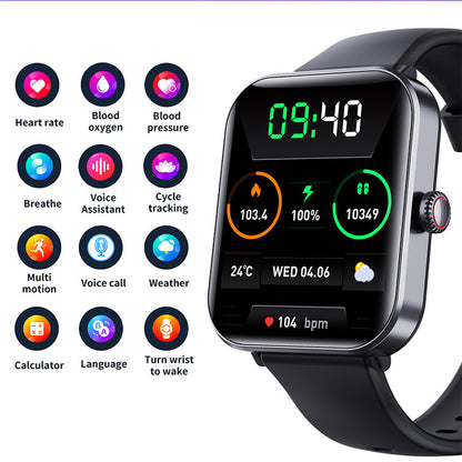 F57Pro Smart Watch Bluetooth Calling Health Monitoring