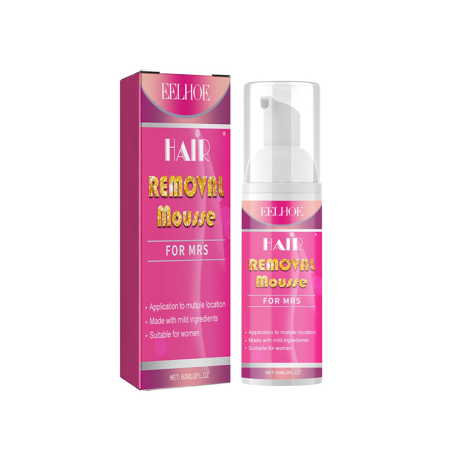 Dry And Gentle Deep Cleansing And Moisturizing Skin Depilatory Cream