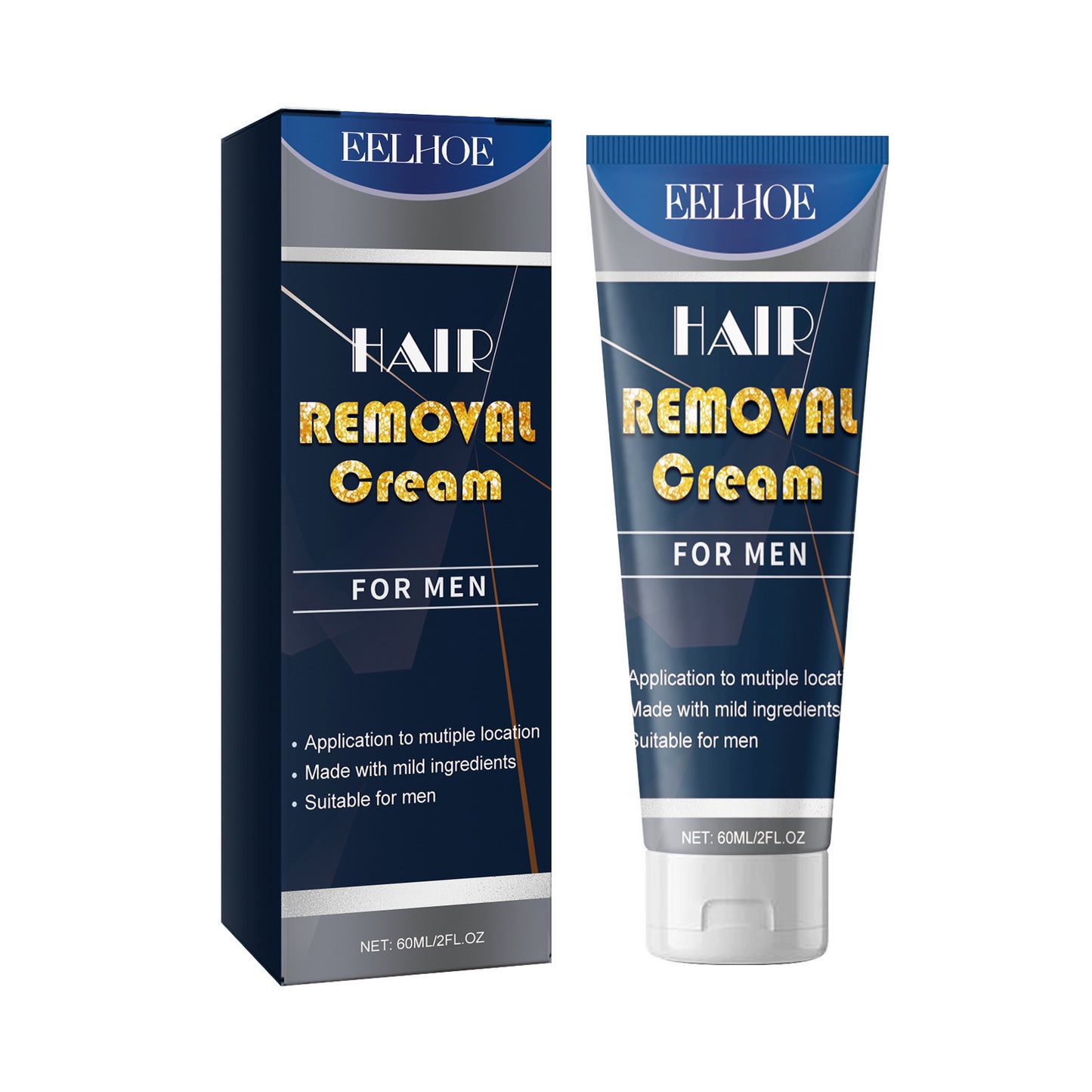 Dry And Gentle Deep Cleansing And Moisturizing Skin Depilatory Cream