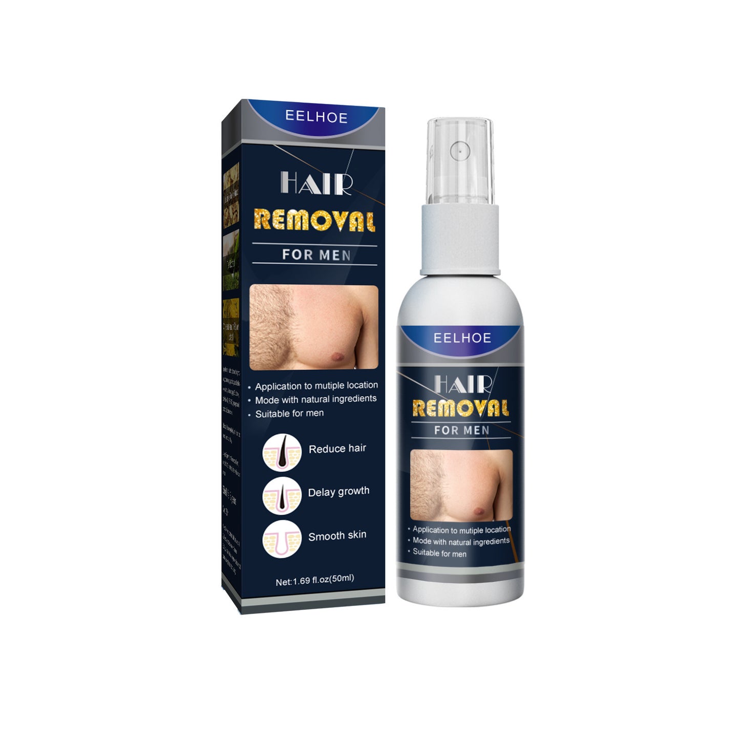 Dry And Gentle Deep Cleansing And Moisturizing Skin Depilatory Cream