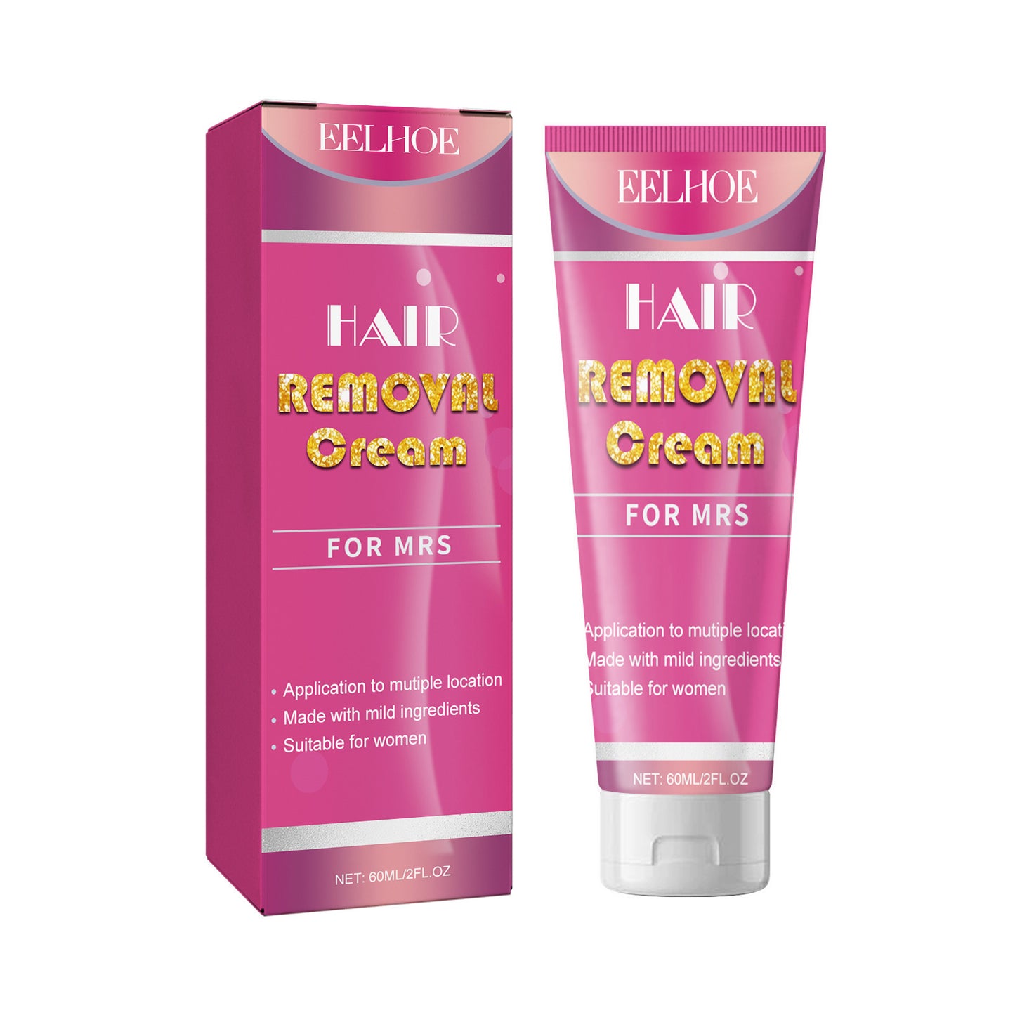 Dry And Gentle Deep Cleansing And Moisturizing Skin Depilatory Cream